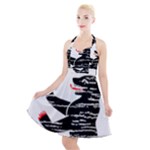 Coat Of Arms Of Berlin Halter Party Swing Dress 