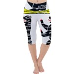 Coat Of Arms Of Berlin Lightweight Velour Cropped Yoga Leggings