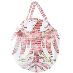 Giant Round Zipper Tote 