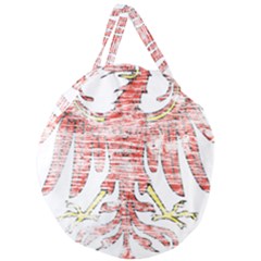 Giant Round Zipper Tote 