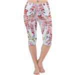 Brandenburg Coat Of Arms Lightweight Velour Cropped Yoga Leggings