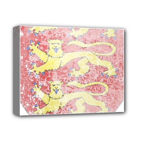 England Coa Deluxe Canvas 14  x 11  (Stretched) from ArtsNow.com
