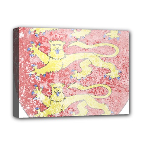 England Coa Deluxe Canvas 16  x 12  (Stretched)  from ArtsNow.com