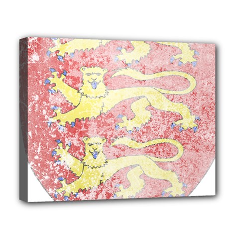 England Coa Deluxe Canvas 20  x 16  (Stretched) from ArtsNow.com