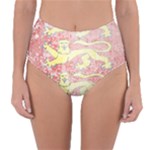 England Coa Reversible High-Waist Bikini Bottoms