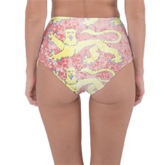 Reversible High-Waist Bikini Bottoms 