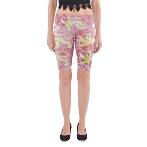 England Coa Yoga Cropped Leggings from ArtsNow.com