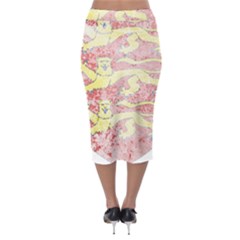Midi Pencil Skirt 