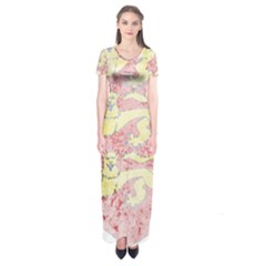 Short Sleeve Maxi Dress 