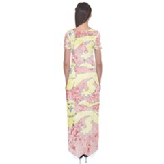 Short Sleeve Maxi Dress 