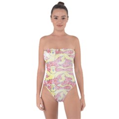 Tie Back One Piece Swimsuit 