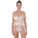 England Coa Tie Back One Piece Swimsuit