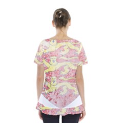 Skirt Hem Sports Top 