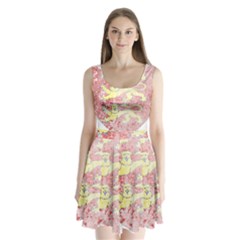 Split Back Mini Dress  