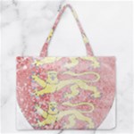 England Coa Zipper Medium Tote Bag