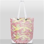 England Coa Full Print Rope Handle Tote (Small)