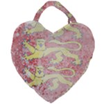 England Coa Giant Heart Shaped Tote