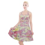 England Coa Halter Party Swing Dress 