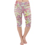 England Coa Lightweight Velour Cropped Yoga Leggings