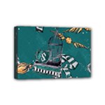 Slytherin Pattern Mini Canvas 6  x 4  (Stretched)