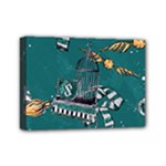 Slytherin Pattern Mini Canvas 7  x 5  (Stretched)