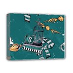 Slytherin Pattern Deluxe Canvas 14  x 11  (Stretched)