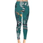 Slytherin Pattern Leggings 