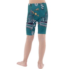 Kids  Mid Length Swim Shorts 