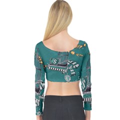 Long Sleeve Crop Top 