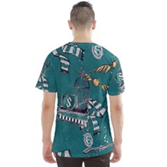 Men s Sport Mesh T-Shirt Back