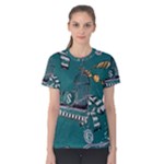 Slytherin Pattern Women s Cotton Tee