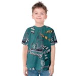 Slytherin Pattern Kids  Cotton Tee