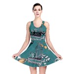 Slytherin Pattern Reversible Skater Dress