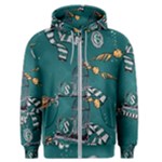 Slytherin Pattern Men s Zipper Hoodie