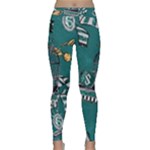 Slytherin Pattern Classic Yoga Leggings