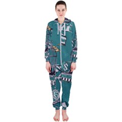 Hooded Jumpsuit (Ladies) 
