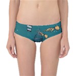 Slytherin Pattern Classic Bikini Bottoms