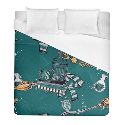 Slytherin Pattern Duvet Cover (Full/ Double Size) from ArtsNow.com
