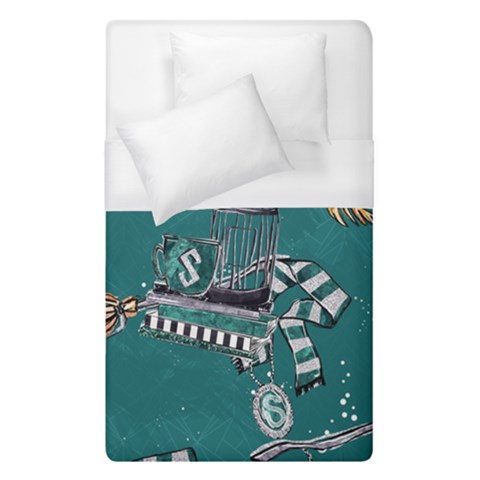 Slytherin Pattern Duvet Cover (Single Size) from ArtsNow.com