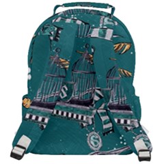 Rounded Multi Pocket Backpack 