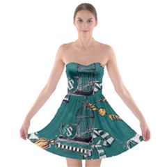 Strapless Bra Top Dress 