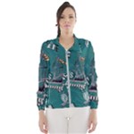 Slytherin Pattern Women s Windbreaker