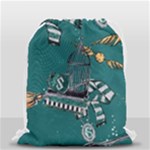 Slytherin Pattern Drawstring Bag (Small)