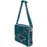 Slytherin Pattern Cross Body Office Bag