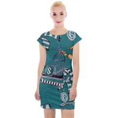 Cap Sleeve Bodycon Dress 