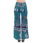 Slytherin Pattern So Vintage Palazzo Pants
