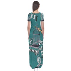 Short Sleeve Maxi Dress 