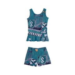 Kids  Boyleg Swimsuit 