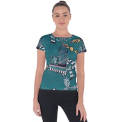 Short Sleeve Sports Top  