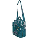 Slytherin Pattern Crossbody Day Bag